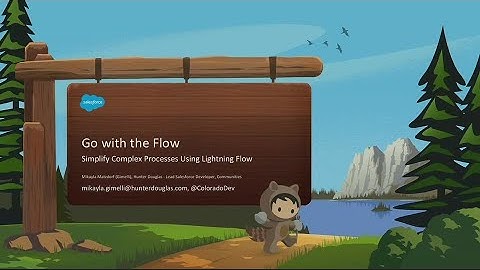 Go with the Flow: Simplify Complex Processes Using Lightning Flow