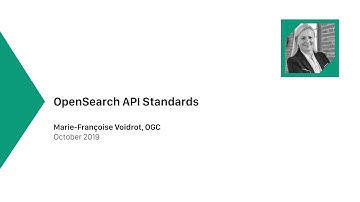 OpenSearch API Standards Marie Françoise Voidrot
