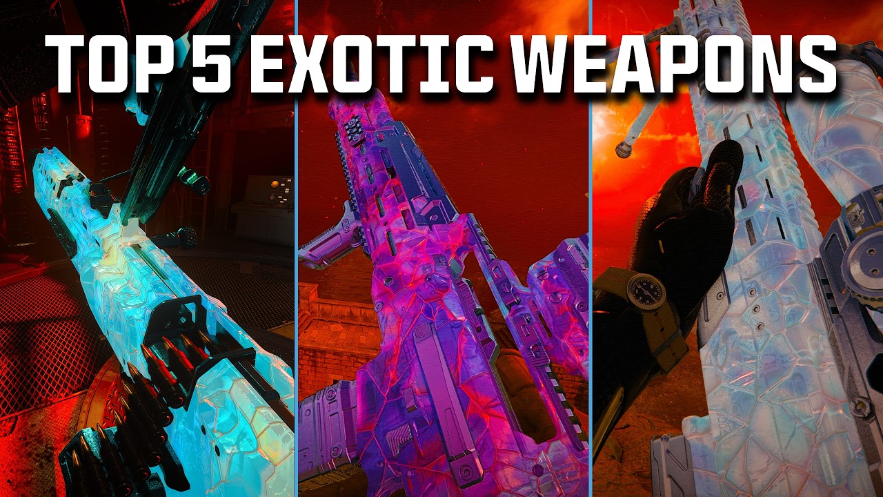BEST Named EXOTIC WEAPONS in ENDGAME in Black Ops 7
