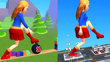 ASMR Tippy Toe Gameplay All Levels ios,Android Walkthrough BİG UPDATE APK GAME New Levels #tippytoe