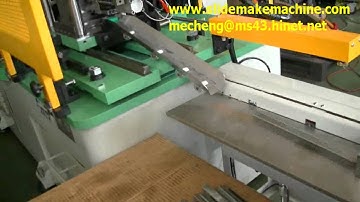 Under mount slide G part roll forming machine
