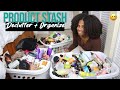 2021 Natural Hair Product Stash Decluttering/Reorganizing | I'm So Ashamed 😭🙈$3000+ Worth of Product