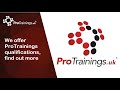 We offer protrainings qualifications find out more