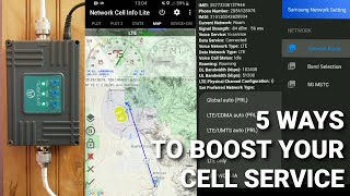 Boost Your Cell Phone Signal: 5 Ways to Improve Data Service! (Anntlent 4-Band 4G / LTE Booster) screenshot 5
