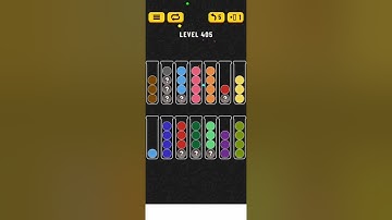 Ball sort puzlle. Level 405