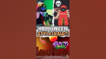 Hunty zombies HALLOWEEN Weapon + Raid?!  | Hunty Zombies #roblox #huntyzombies
