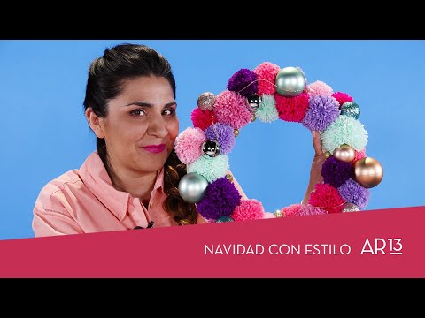 Navidad con estilo: ¡Crea tu propia corona! Tutorial por Avi de @lolatrend