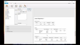 JASP - Simple Linear Regression (Basics)