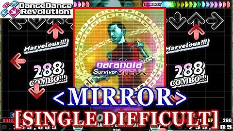 [MIRROR] 【DDR EXT】 PARANOIA survivor MAX / 290 [SINGLE DIFFICULT] 譜面確認+Clap