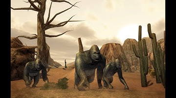 Gorilla Wild Life Quest Gameplay Video Android/iOS