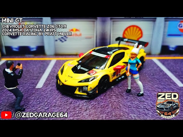 Corvette Z06 GT3.R No.82 TF SPORT 24H Le Mans 2024 - Spark Model Car