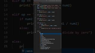 How to Build a Mini Calculator Using Python in 30 Seconds! 🧮🔥#subtraction #calculater #add #multiply