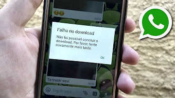 Porque os vídeos não estão abrindo no WhatsApp?