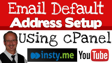 Set Default Email Address In cPanel