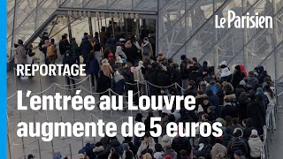 Malgré la nette hausse du billet d’entrée au Louvre, les touristes « prêts à payer le prix »