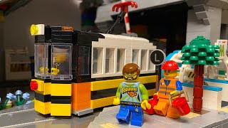 LEGO low-floor tram / light rail