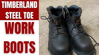 Timberland Pro Mens Pit Boss 6 Inch Steel Safety Toe Industrial Work Boots
