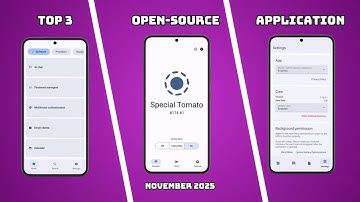 Top 3 Open Source Apps of November 2025 🚀 (Privacy & File Sharing)