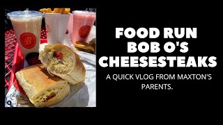Vlog Getting Food From Bob Os Cheesesteak 