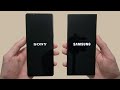 Sony xperia 1 v vs galaxy s23 ultra speed test speakers battery  camera test