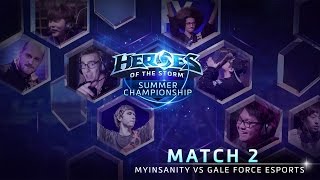 mYinsanity vs Gale Force eSports - Game 1 - Group B - Global Summer Championship