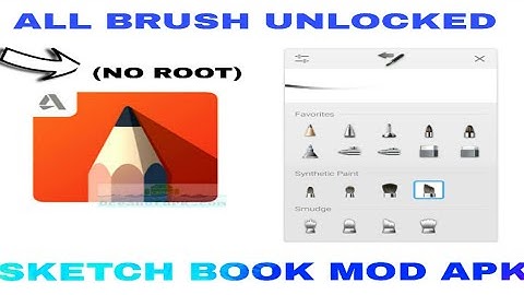 Autodesk sketchbook mod apk.All brush unlocked.(no root)