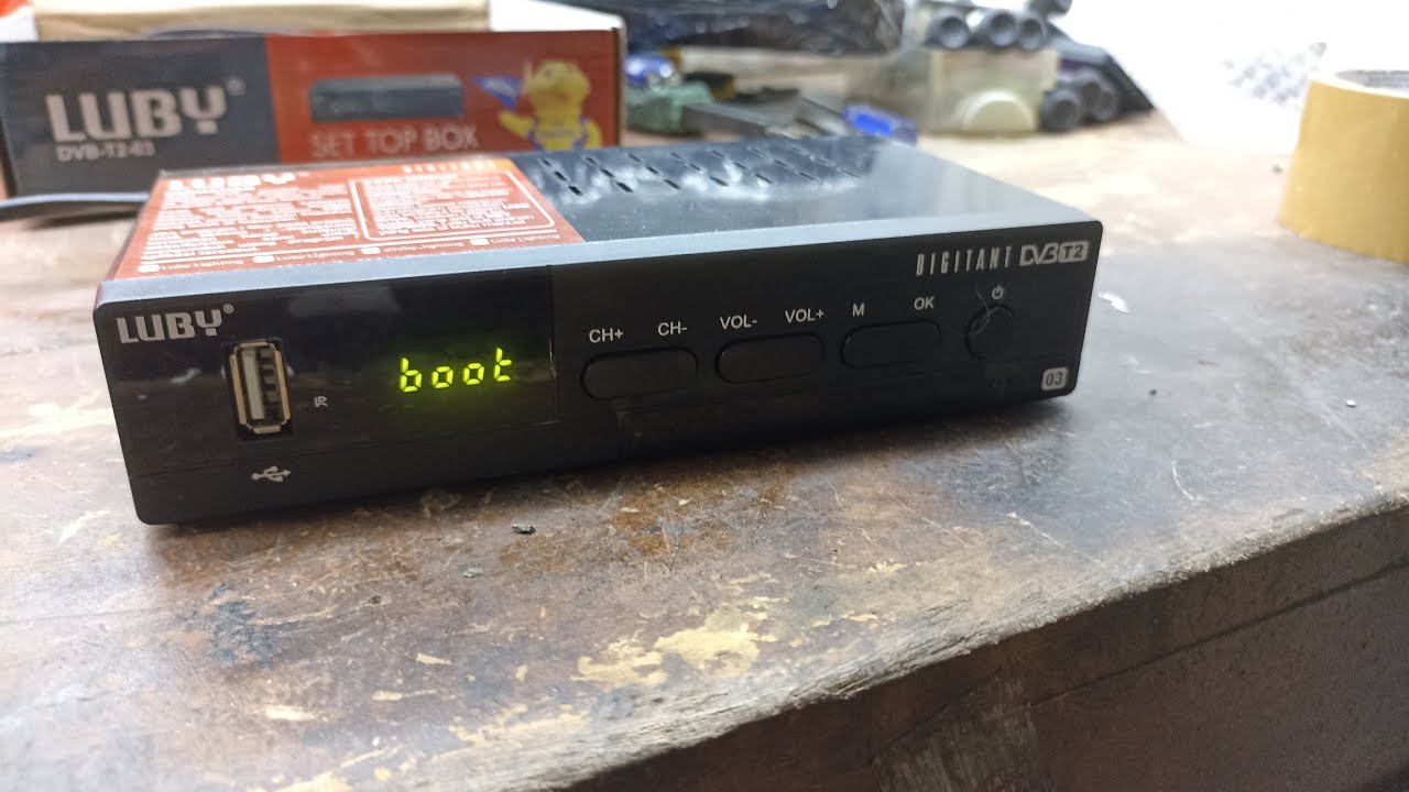 STB LUBY cuma muncul tulisan BOOT