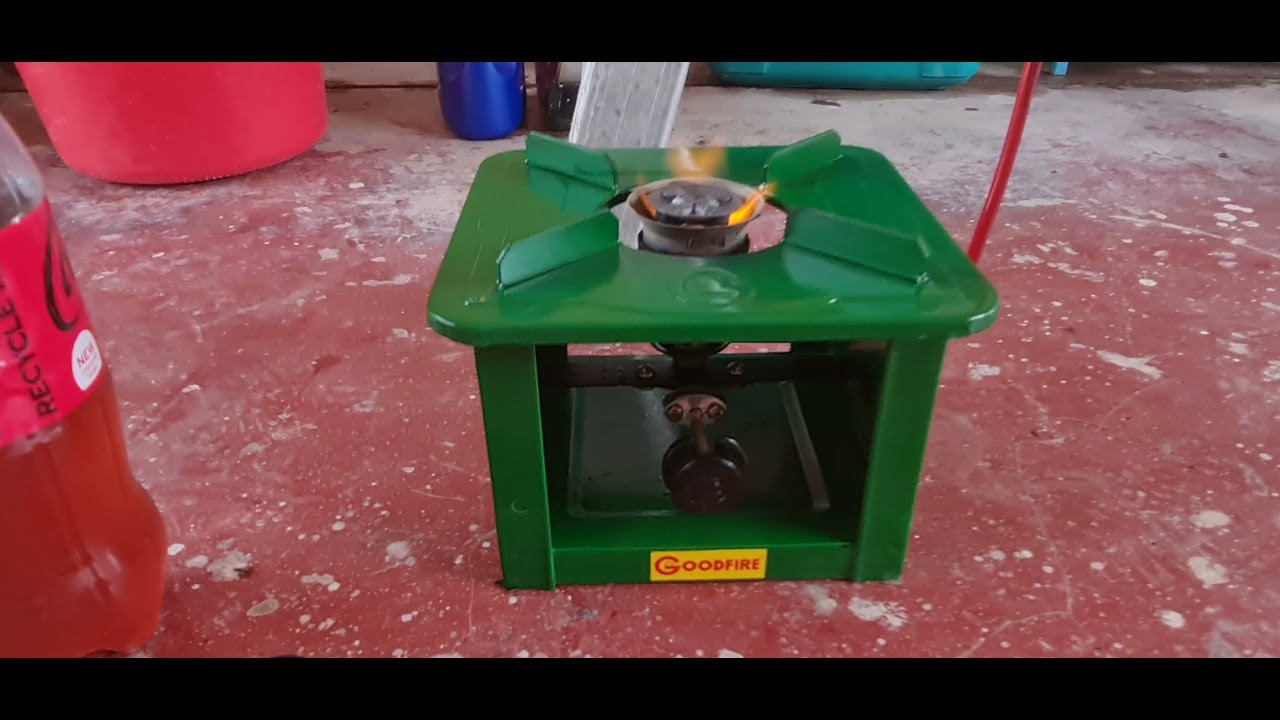 Kerosene stove converting into a used cooking oil stove - YouTube