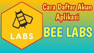 Cara Daftar Akun Aplikasi Bee Labs Kerjakan hobi dan daptkan bayaran screenshot 4