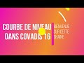 les courbes de niveau dans covadis 16