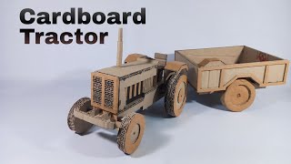 How to make a cardboard Tarctor. || Nandan art and craft ||