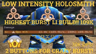 BURST GOD HOLOSMITH | LOW INTENSITY BUILD GUIDE! GUILD WARS 2 | 30K DPS!!