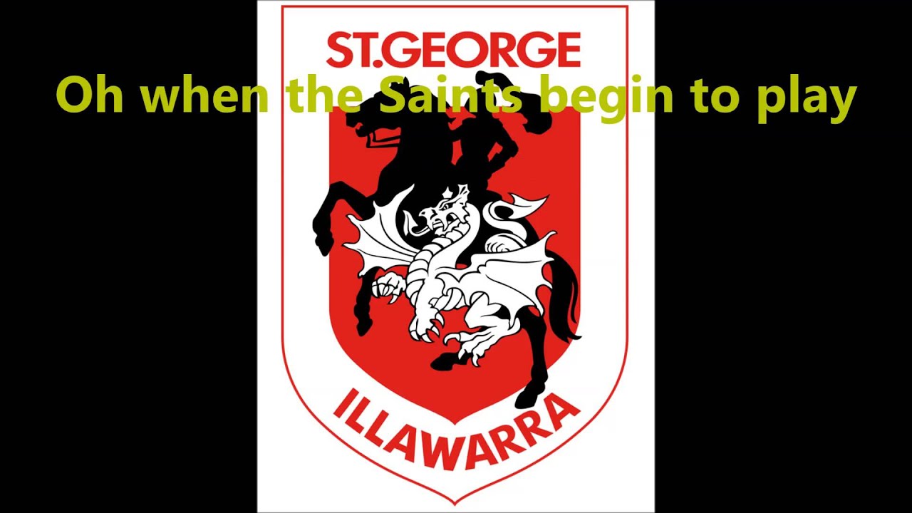 St George Illawarra Dragons theme song (Lyrics) NRL Sing-A ...