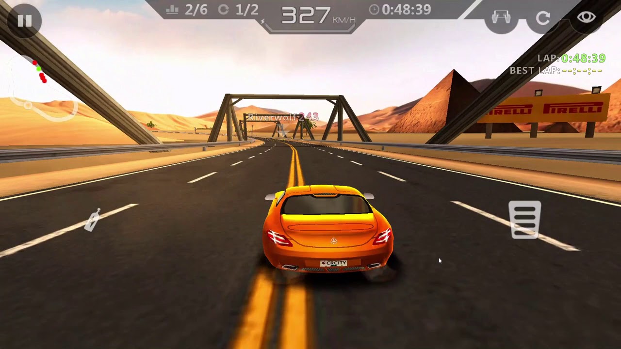 Sls Racing Game Playing with sls-amg in city racing 3d - YouTube