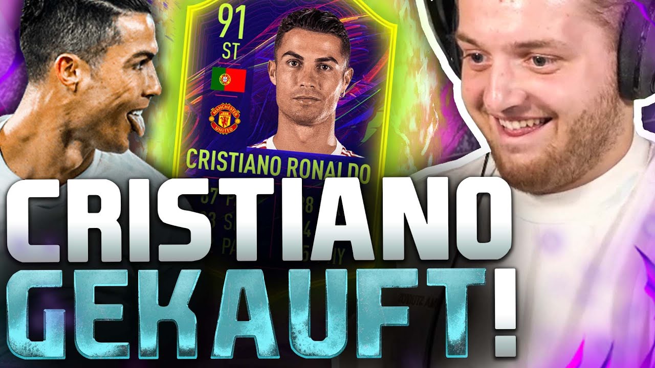 💸😍WELTMEISTER in FIFA 22 COACHED mich?! | CRISTIANO RONALDO als WERTANLAGE gekauft!!!