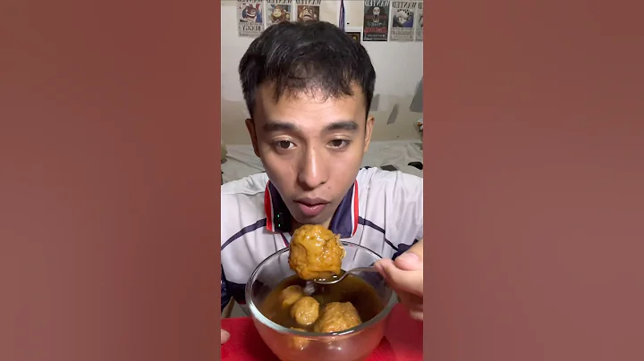 Mukbang cilok kuah pedas #mukbang #asmr #cilok