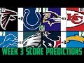 NFL Week 3 2019 Picks Straight up and Against The Spread ...
