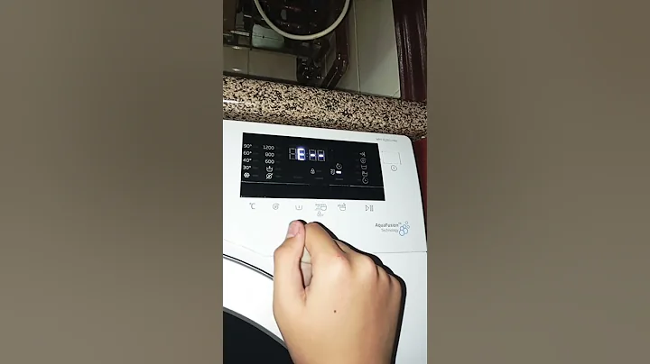 tutorial how to reset your Beko washing machine if you check an error code