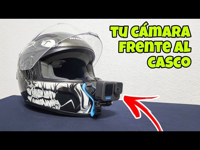 COMO COLOCAR SOPORTE DE GOPRO PARA CASCO - Unboxing Net 