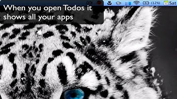 Mac OS X: Todos (Menu Bar App)
