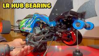 Traxxas Erevo Replacing LR hub bearing #rcbearing