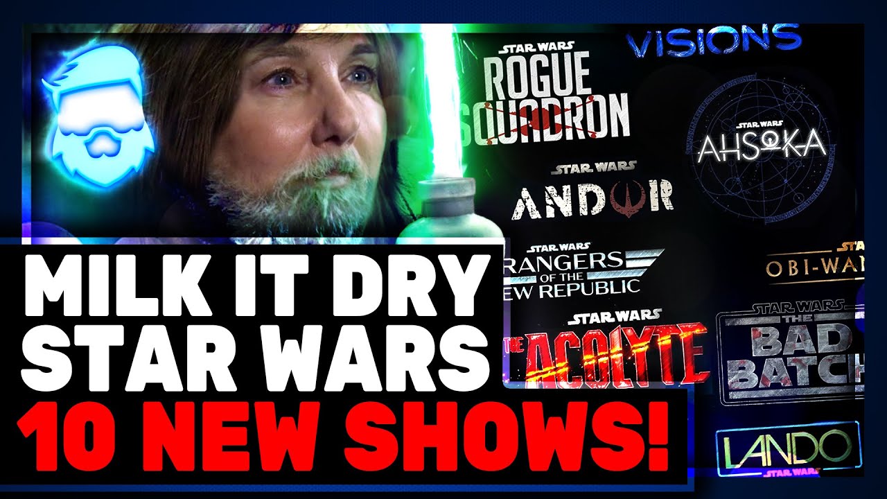 Disney FORCES Out TEN New Star Wars Shows In The Great Milkening For disney-forces-out-ten-new-star-wars-shows-in-the-great-milkening-for