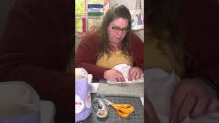 Quilting a Fabric Easter Basket or Storage Bin