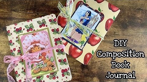 Easy Step By Step DIY Journal Video / Vintage Journal Tutorial / DIY Junk Journal