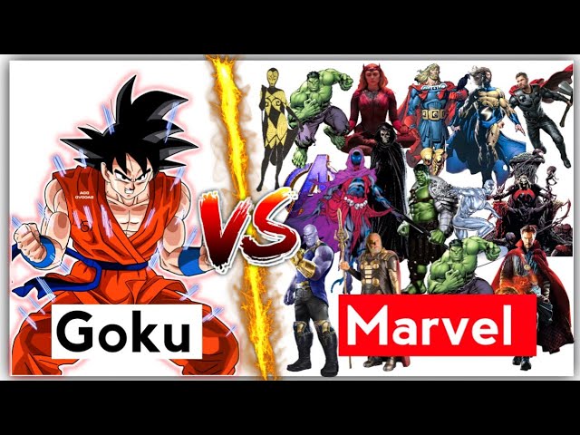  goku vs marvel universe/dragon ball super vs marvel/quien ganara EN HINDI
