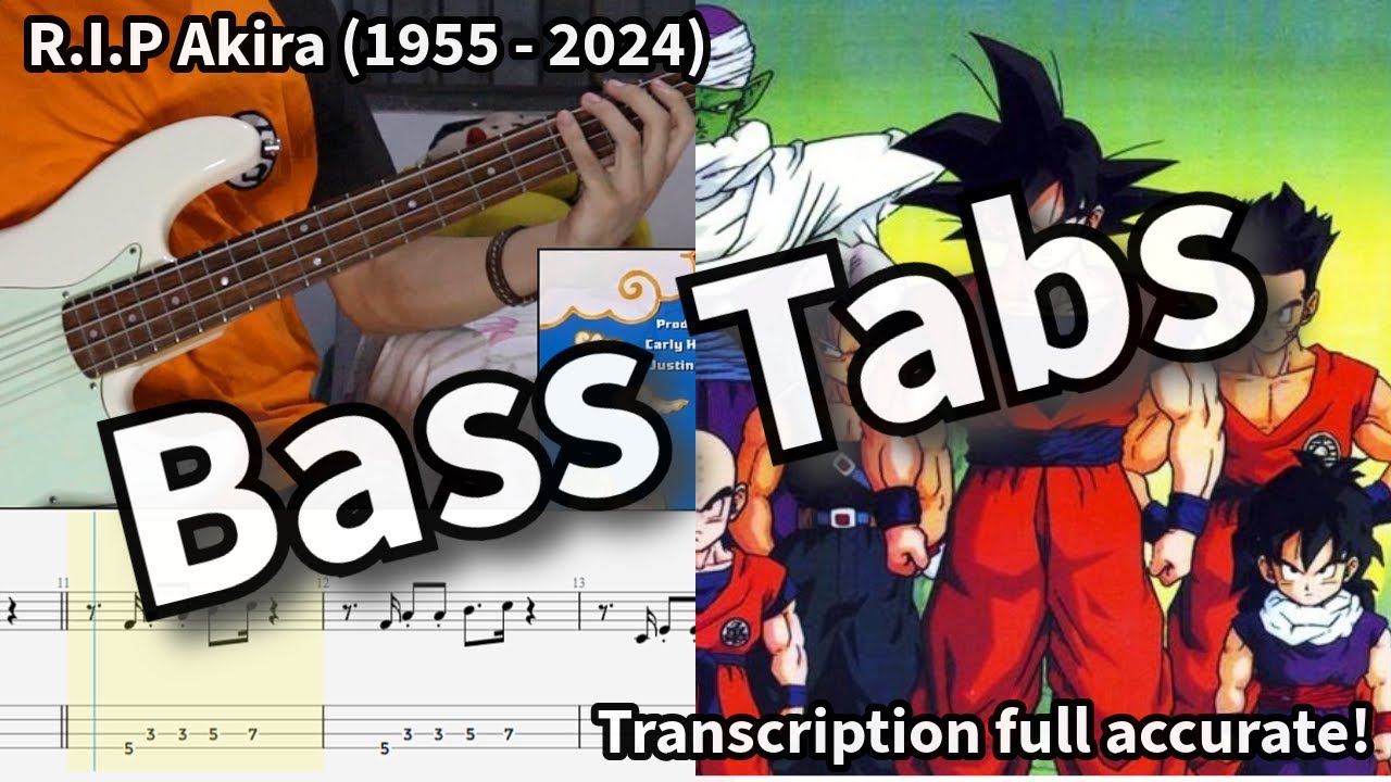 Dragon Ball Z Encerramento 1 (Magnífico Poder Zenkai Power) Bass Tab
