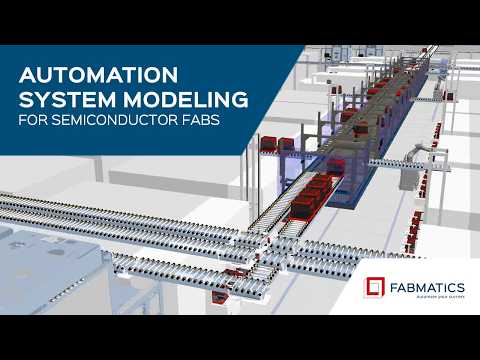 Automation System Modeling in Semiconductor Production | Simulation & Digital Twin Insights
