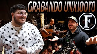 Grupo Frontera Vlog - Grabando unX100to con Edgar Barrera