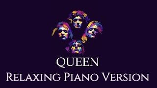 Queen | Full Relaxing Piano | 10 Songs | 1hour30min of 🌆 Music for Study/Sleep 🌙