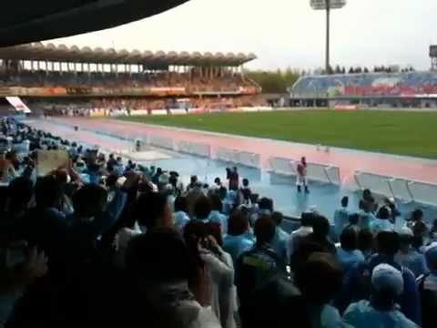 2011/4/23 川崎フロンターレvsベガルタ仙台 Gゾーンでの「ベガルタ」コール